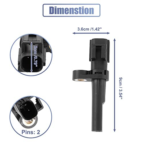 1pcs Rear Side ABS Wheel Speed Sensor for Dodge for Ram 1500 2007-2010 for