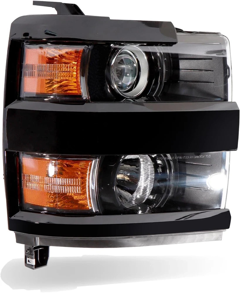 Headlights Assembly Compatible with Chevy Silverado 2500HD 2015-2019,Headlamp Ha