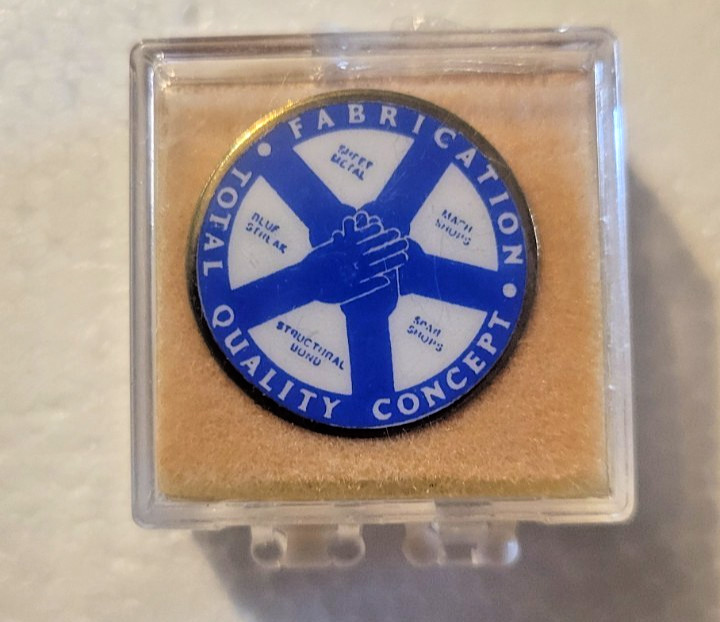 Vintage Labor Union Lapel Pin