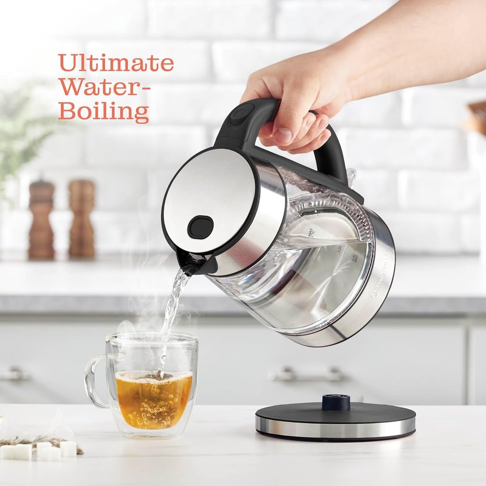 Electric kettle for coffee and tea