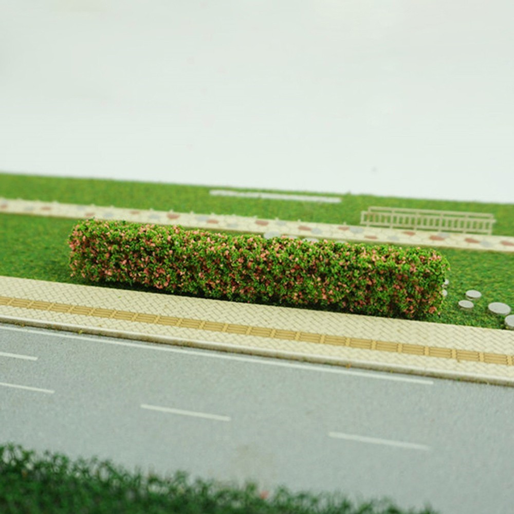Miniature Landscaping Set 9 Shrub Strips & 6 Model Trees for Creative Projects
