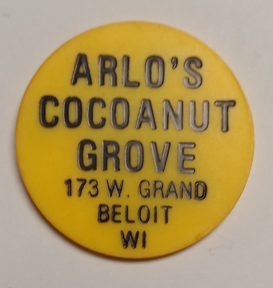 Plastic Trade Token Beloit Wisconsin