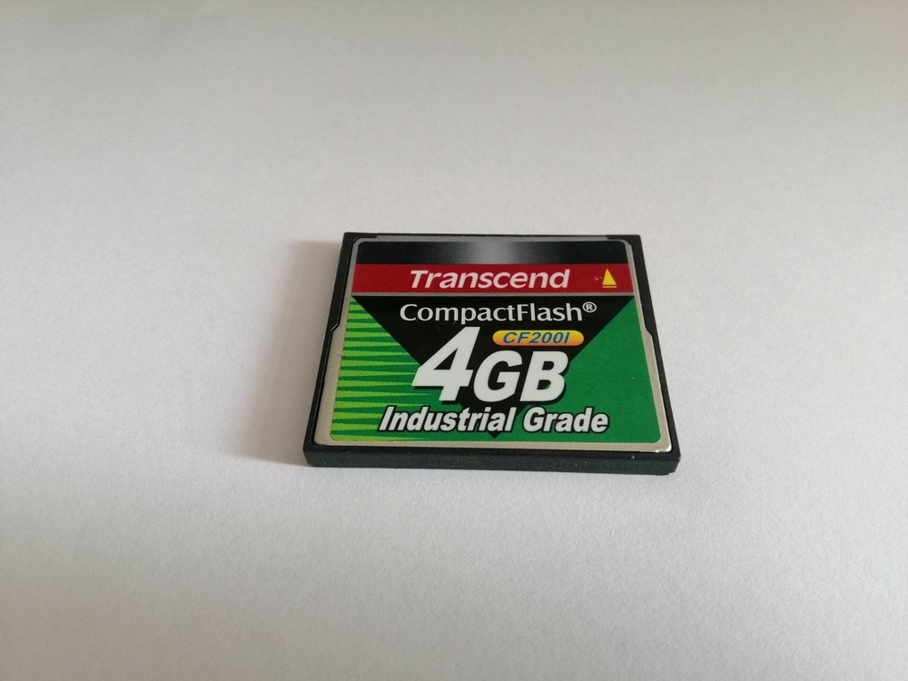 Transcend Compact Flash Card 4GB Industrial Grade CF200I