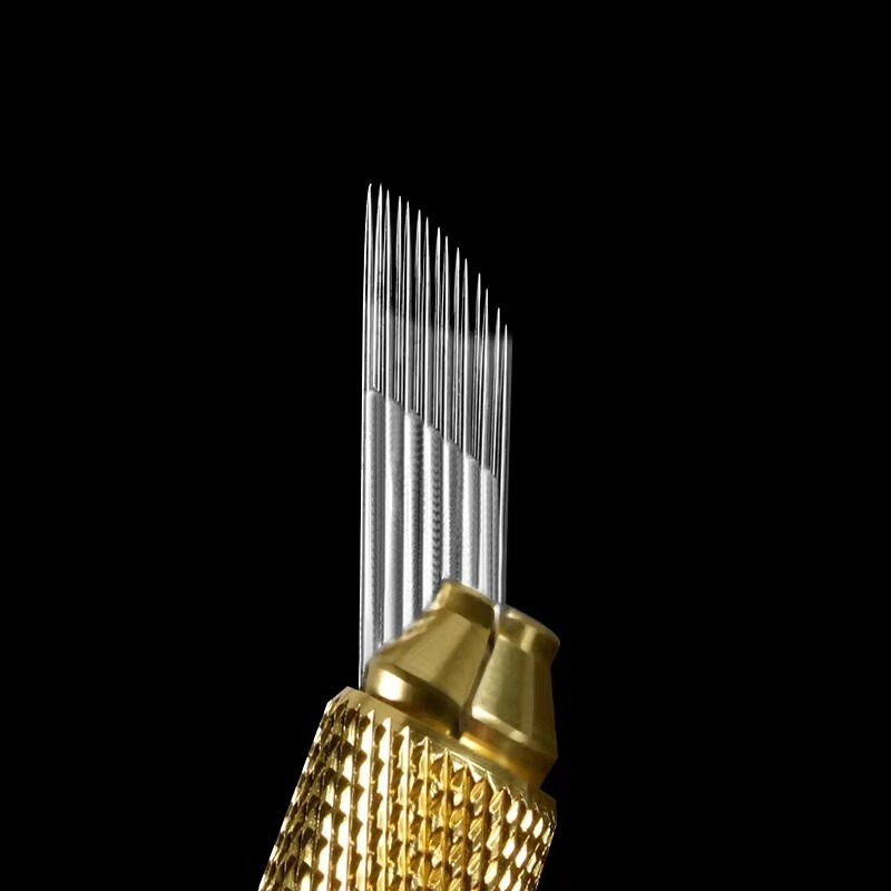 Microblading Eyebrow Needle Blade 2Rows 15Pins Permanent Makeup Embroidery Blade