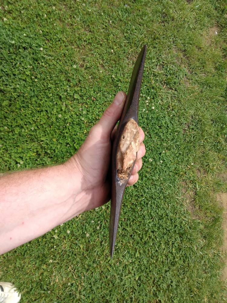 Vintage Kelly Axe & Tool Works Wood Slasher Double Bit Axe Head