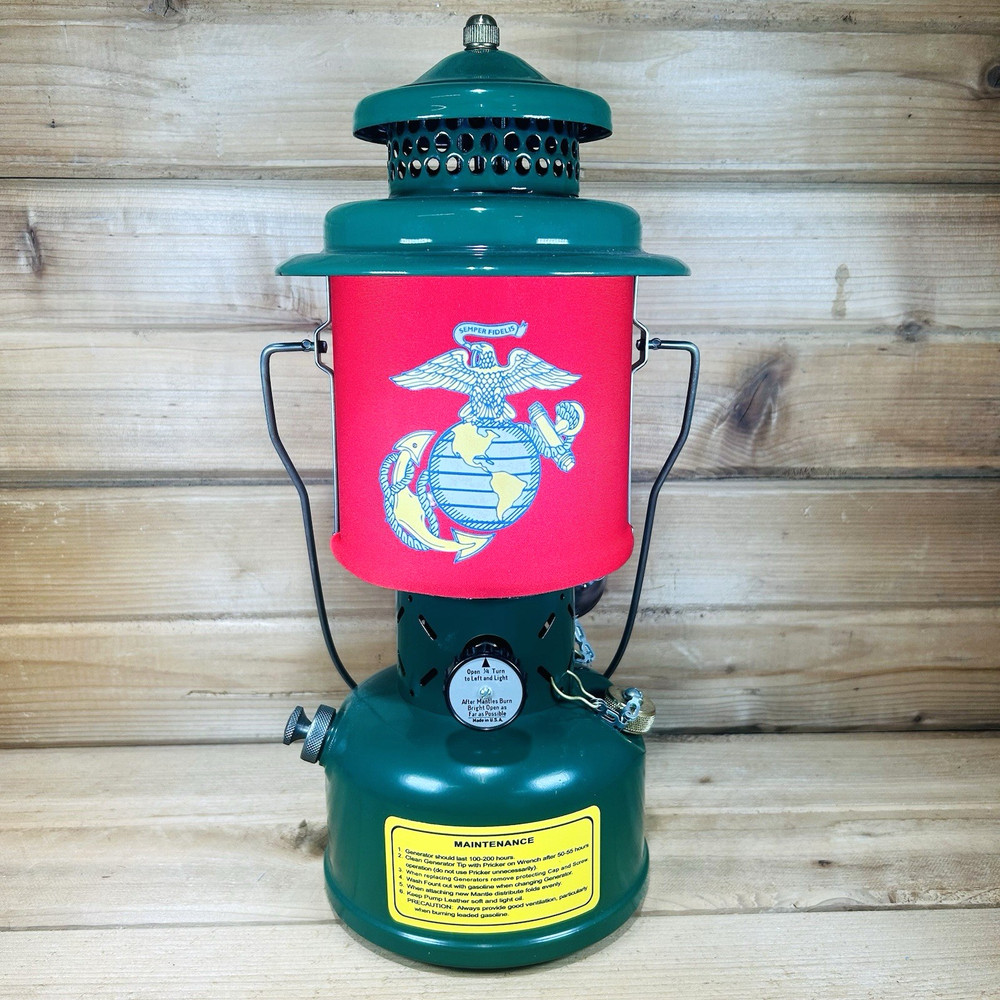 USMC Coleman 220 228 252 252A Mil-spec Lantern Globe Wrap Marines Military -READ