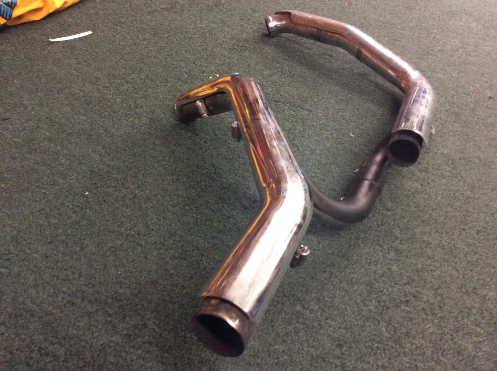 OEM Harley Davidson Exhaust Headers #65054-00 & #65055-00