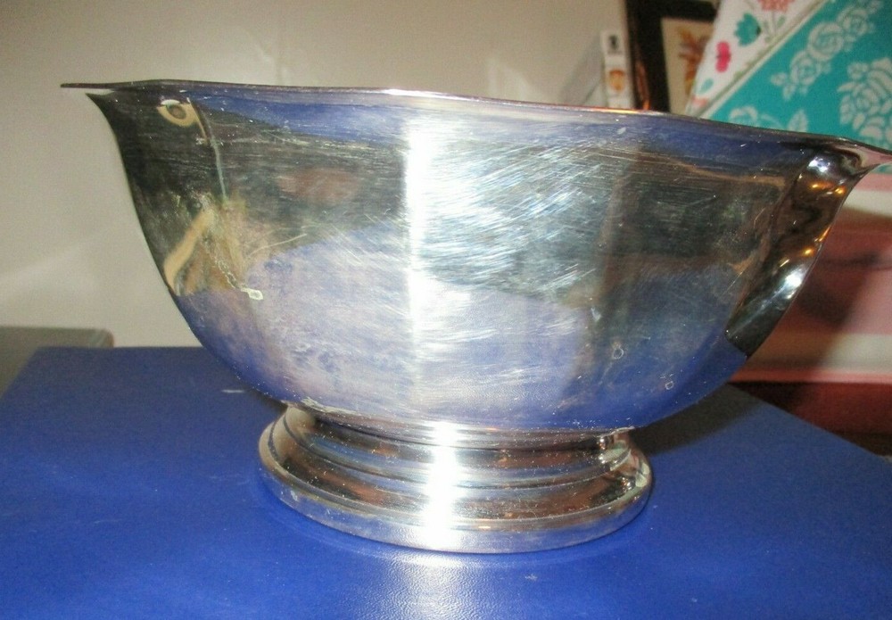VINTAGE SILVER PLATE BOWL/DISH GORHAM HERITAGE NIB