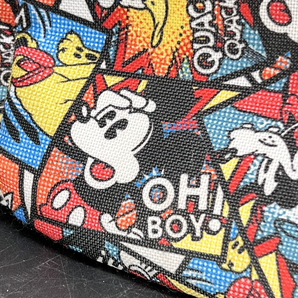 Disney Parks Mickey & Friends Expressions Comic Book Style Print Backpack 2004