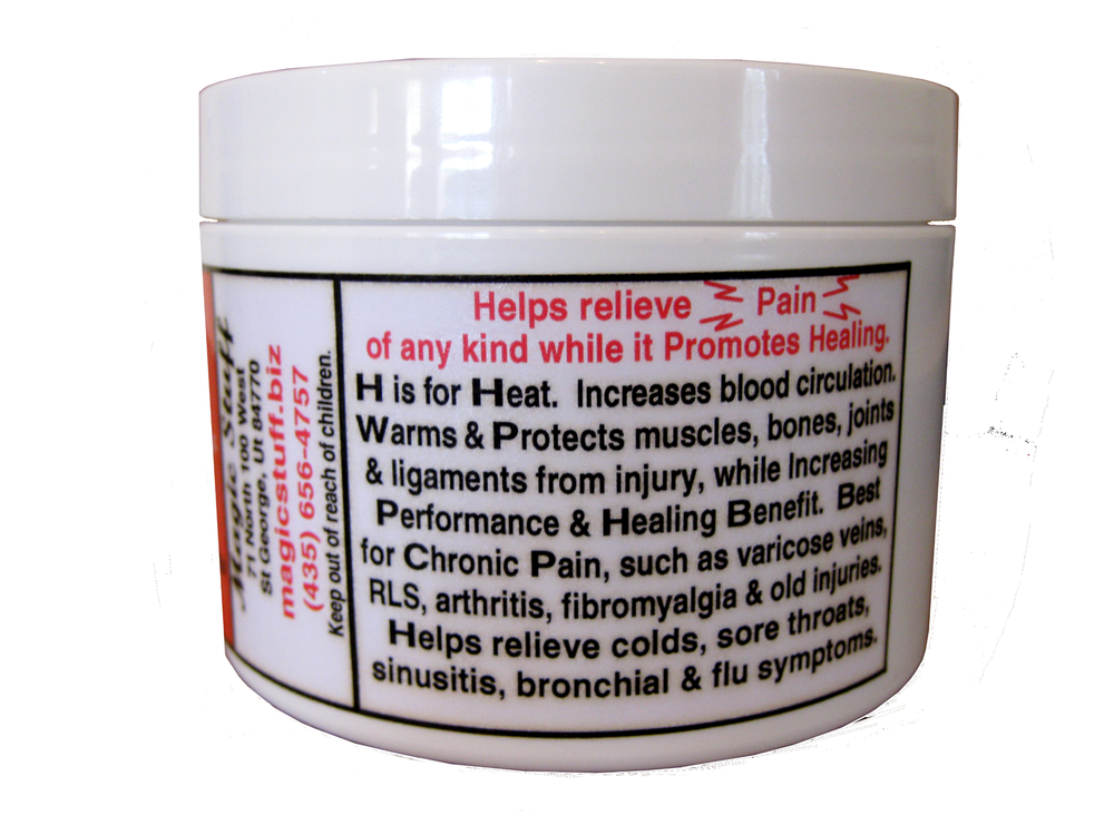Magic Stuff H 8oz Pain Balm