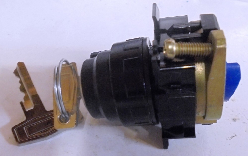 TYCO, KEY LOCK SWITCH, 6-1437614-6