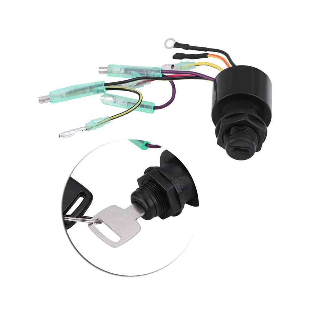 Boat Ignition Switch with Key Replacement for Mercury Mariner Outboard Motor