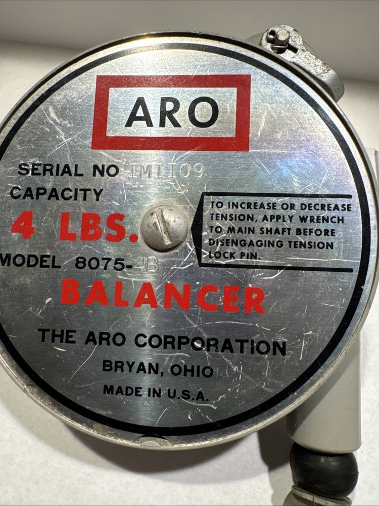 ARO balancer 4 lbs. 8075-4B 4 LBS Serial IMII09