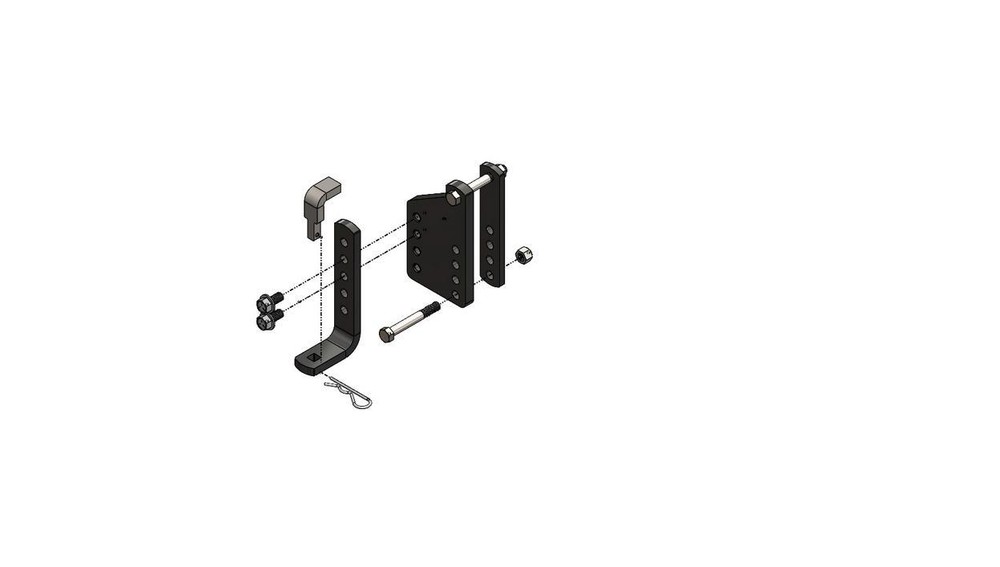 Blue Ox Trailer Weight Distribution Kit - TrackPro/2-Point Hitch Accessory