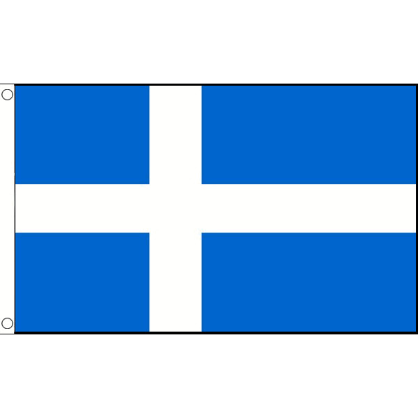 Shetland Shetlands Flag Table Hand Waving Flags Bunting Party Scrunchie Displays