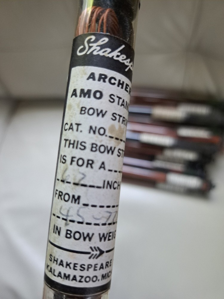 Shakespeare Recurve Bow String 62”, 45-70 lbs