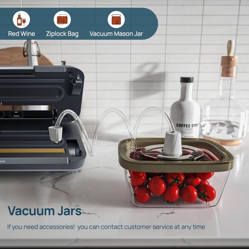 Commercial Vacuum Sealer Machine Multifunction Automatic Food Packaging with Bag