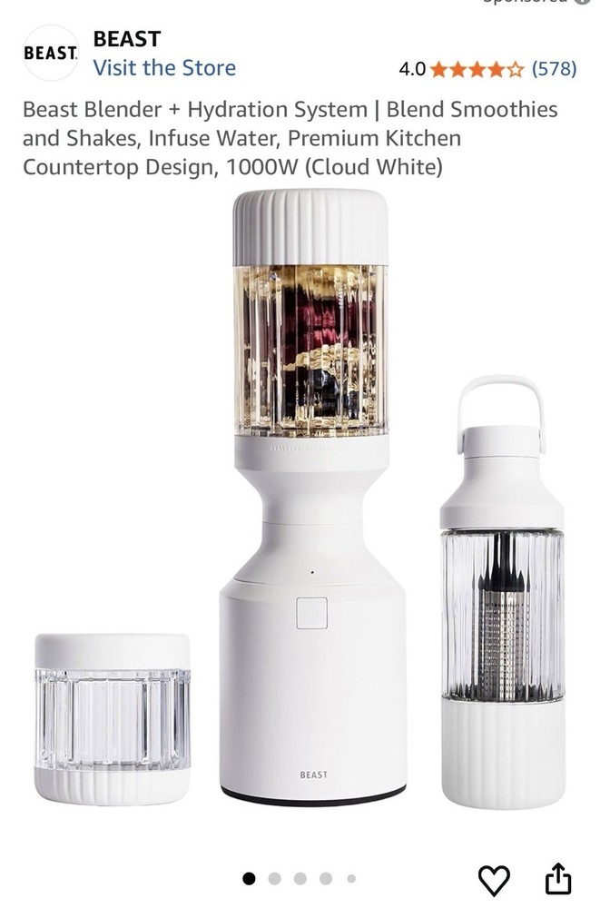 Beast blender and hydration system