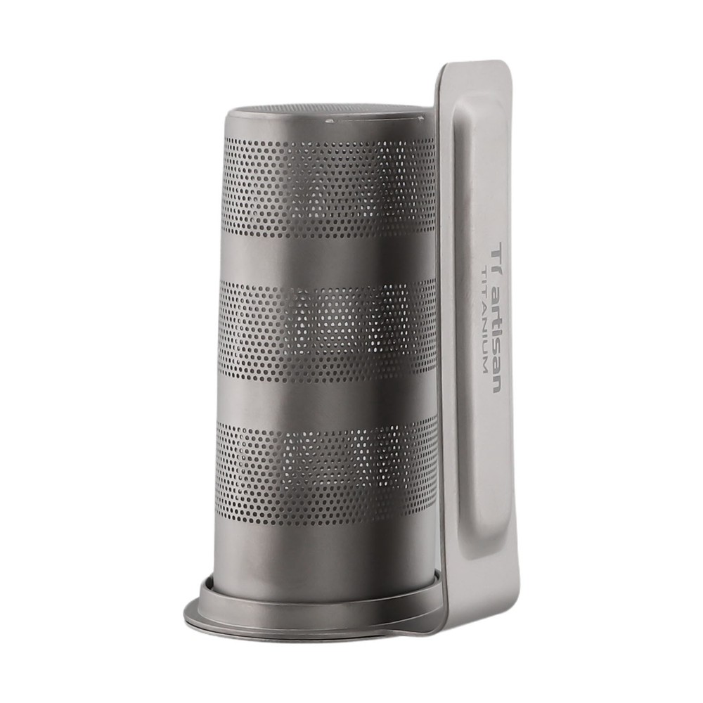 Titanium Mesh Tea Infuser Basket Tea Strainer Teapot Leaf Spice Tea Cup Filter
