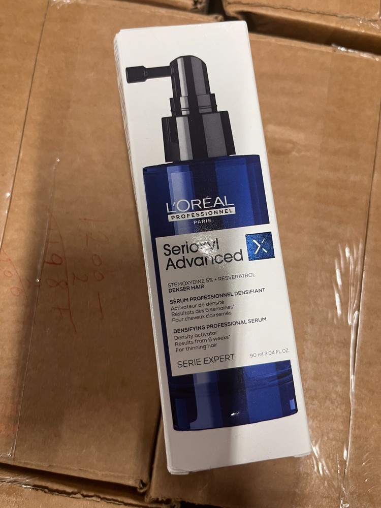 L'OREAL Serioxyl Advanced Denser Hair Serum with Stemoxydine | NEW FORMULA