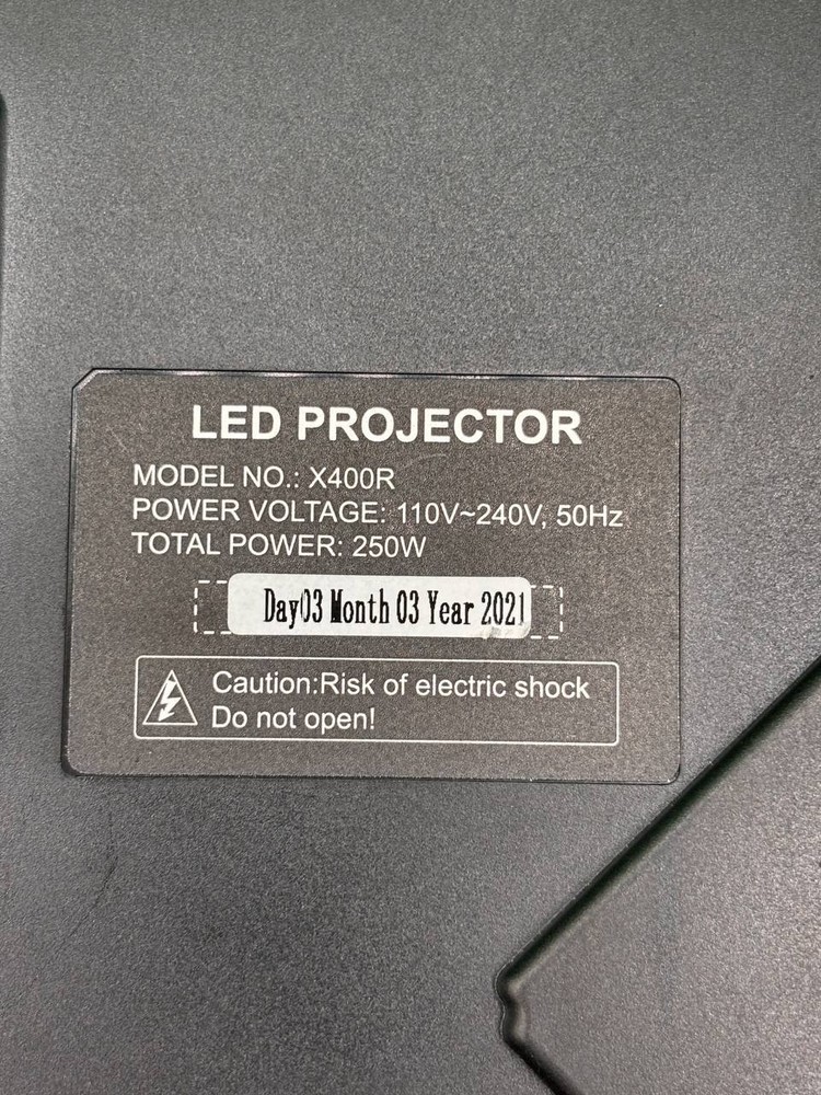 DLA X400R LED Projector Tested Working Fast Shipping PH9
