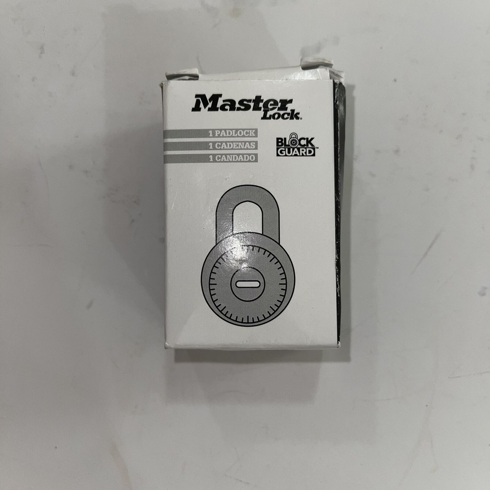 Master Lock Combination Lock 3” new open box e13