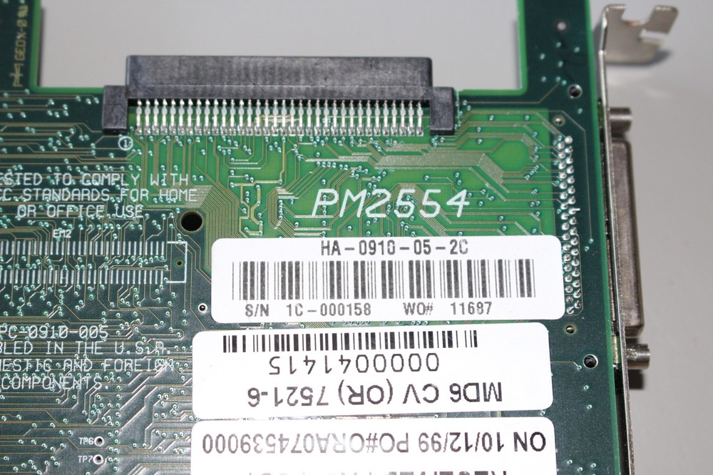 DPT PM2554 PCI Controller Card HA-0910-05-2C