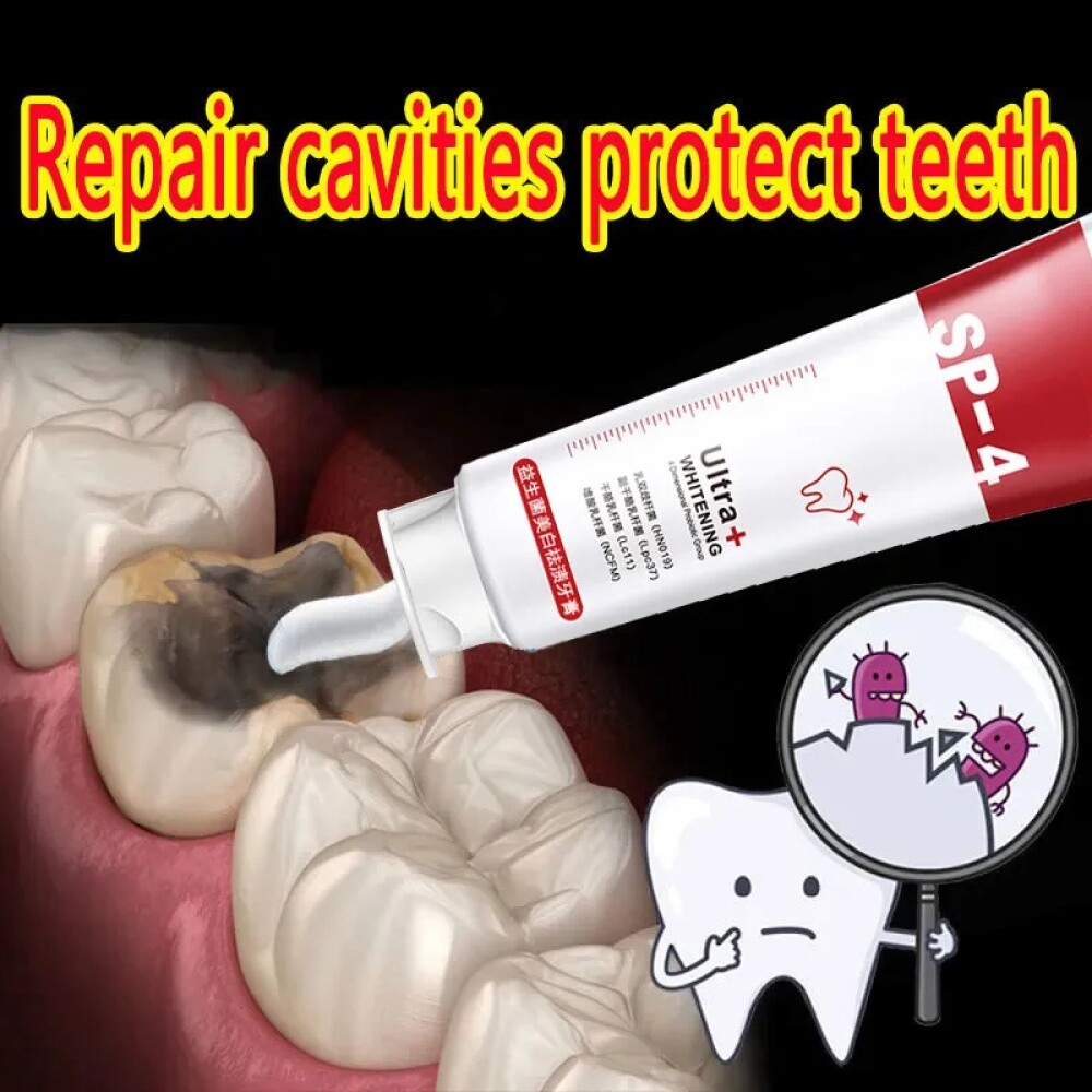 Sp-4 Probiotic Brightening Toothpaste, Deep Cleaning Care Whitening Toothpaste