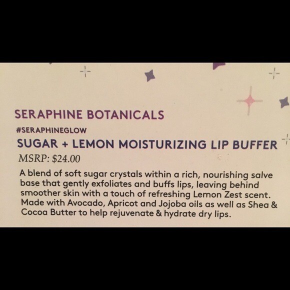 NWT Sugar & Lemon - Moisturizing Lip Buffer NWT NEW
