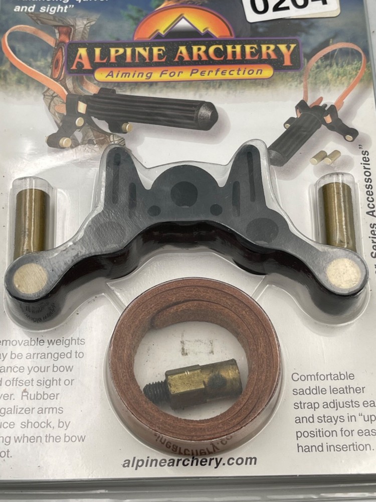 Alpine Archery Pro Flex Slingalizer w/Removable Weights