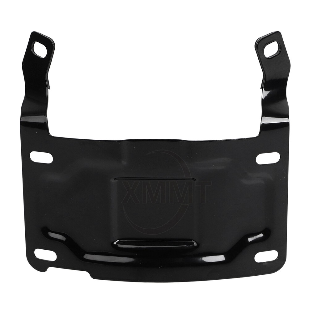 Black License Plate Relocation Mount Bracket For Harley Road King Electra Glide