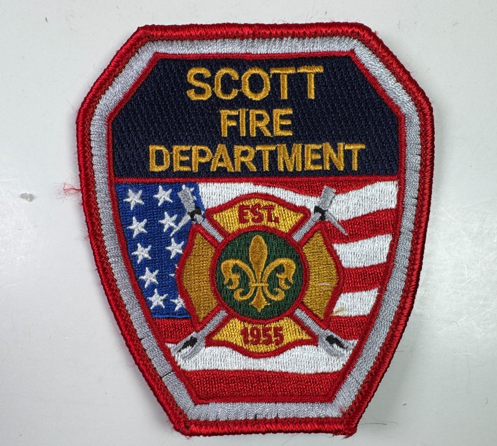 Scott Fire Louisiana Hook & Loop Patch