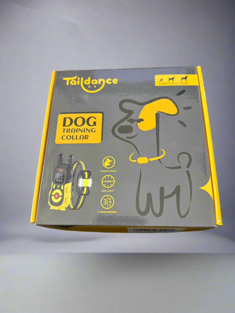 Dog collar with Remote Control and Flashing Night Light