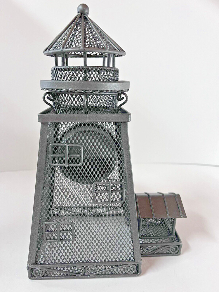 Timex Table Clock Wrought Iron Silo Barn Theme With Original Box. Tested