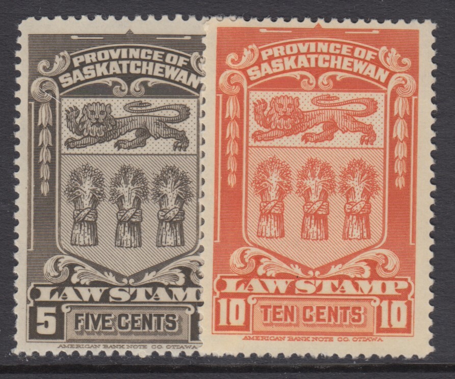 Saskatchewan (Canada Province Revenue), van Dam SL45-SL46, MLH