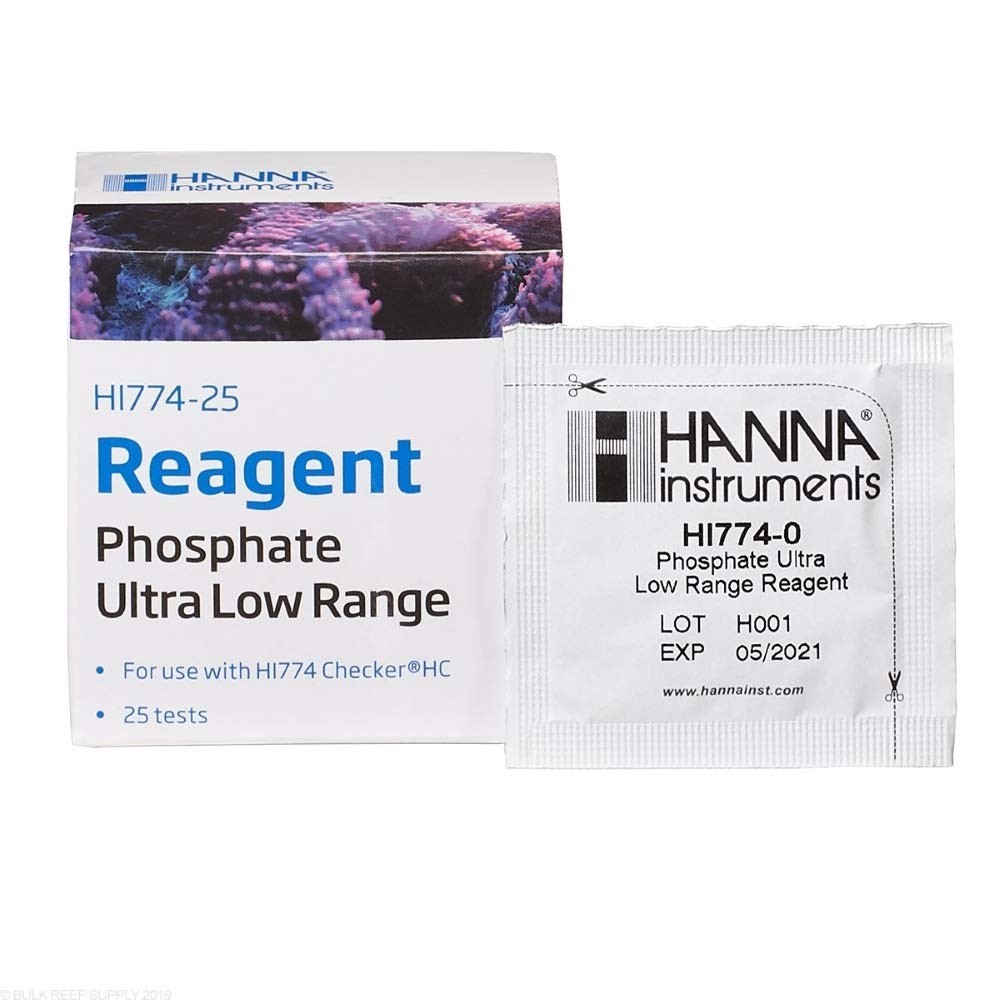 Ultra Low Range Phosphate Checker HC Reagents (25 Tests) for Accurate Testing