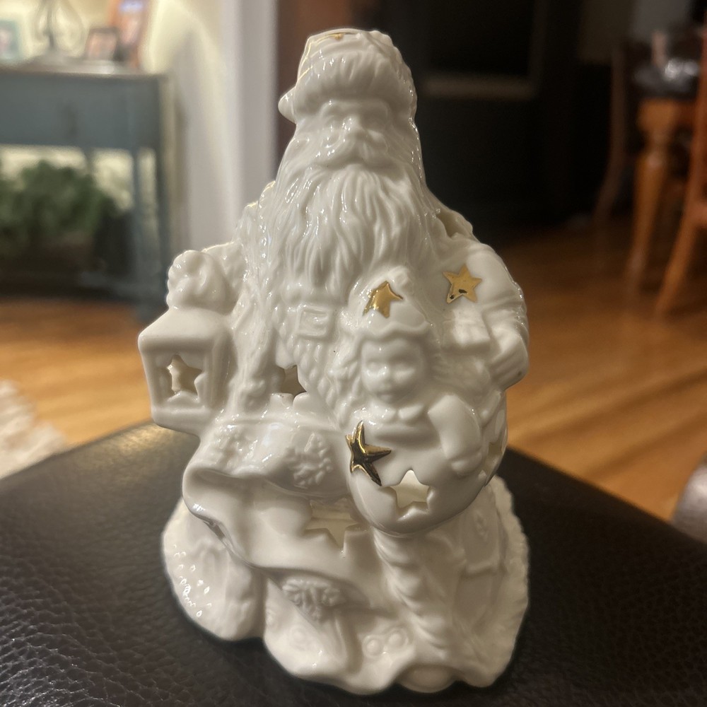 Mikasa Santa Tea Light Holder
