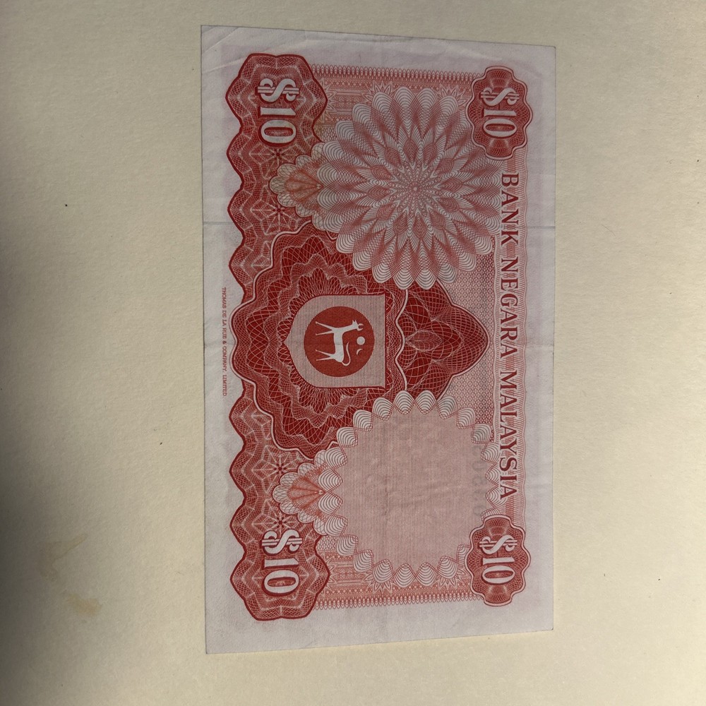 Malaysia 1967-1972 10 Ringgit EF