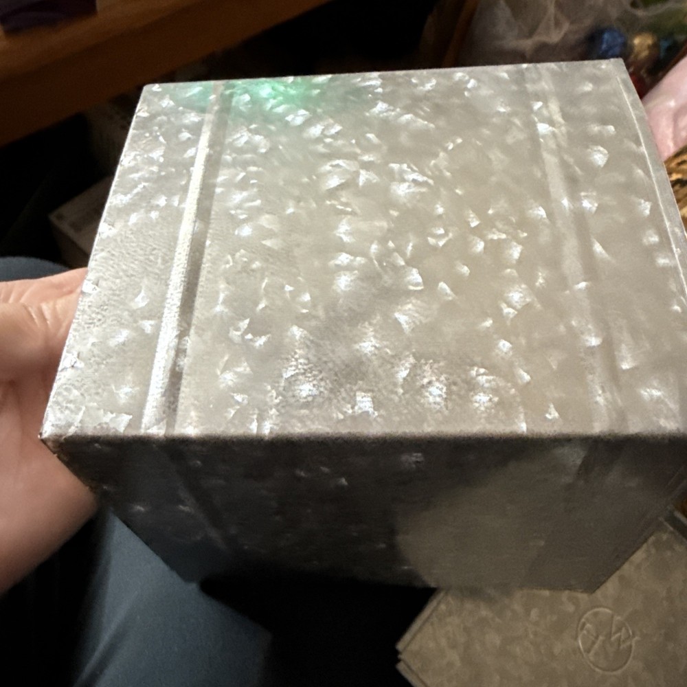 Tissue Box Cover Square Rustic Galvanized Metal Tissue Box Holder