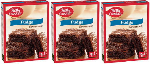 Betty Crocker Brownie Mix Fudge 3 Pack