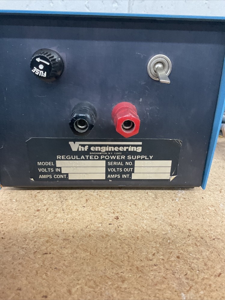 VHF Engineering Regulated Power Supply PS15C