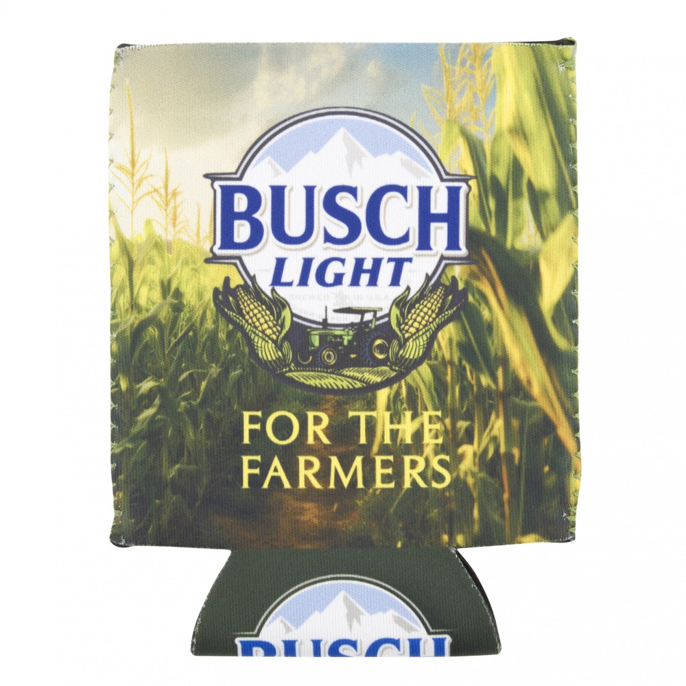 Busch Light For The Farmers Can Cooler Multi-Color