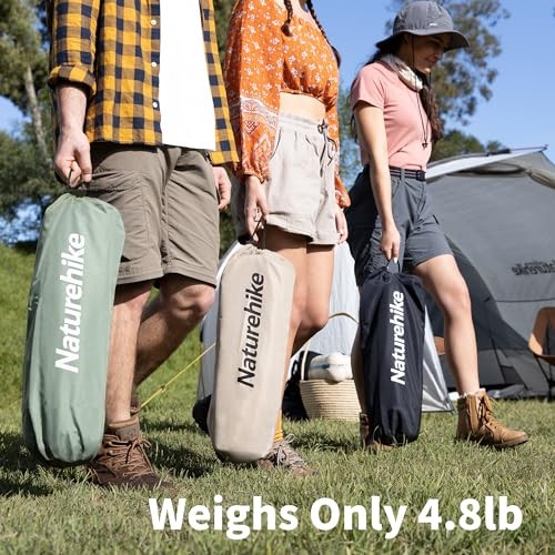 Ultralight Camping Cot, Easy to Assemble Folding Tent Cot, Compact Dark Black