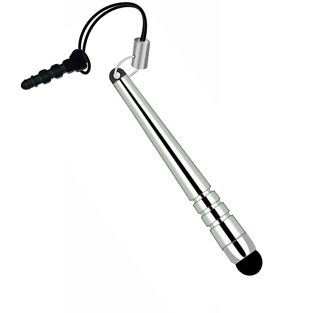 For Galaxy A05/A06/A07 - Silver Stylus Touch Pen Aluminum Compact