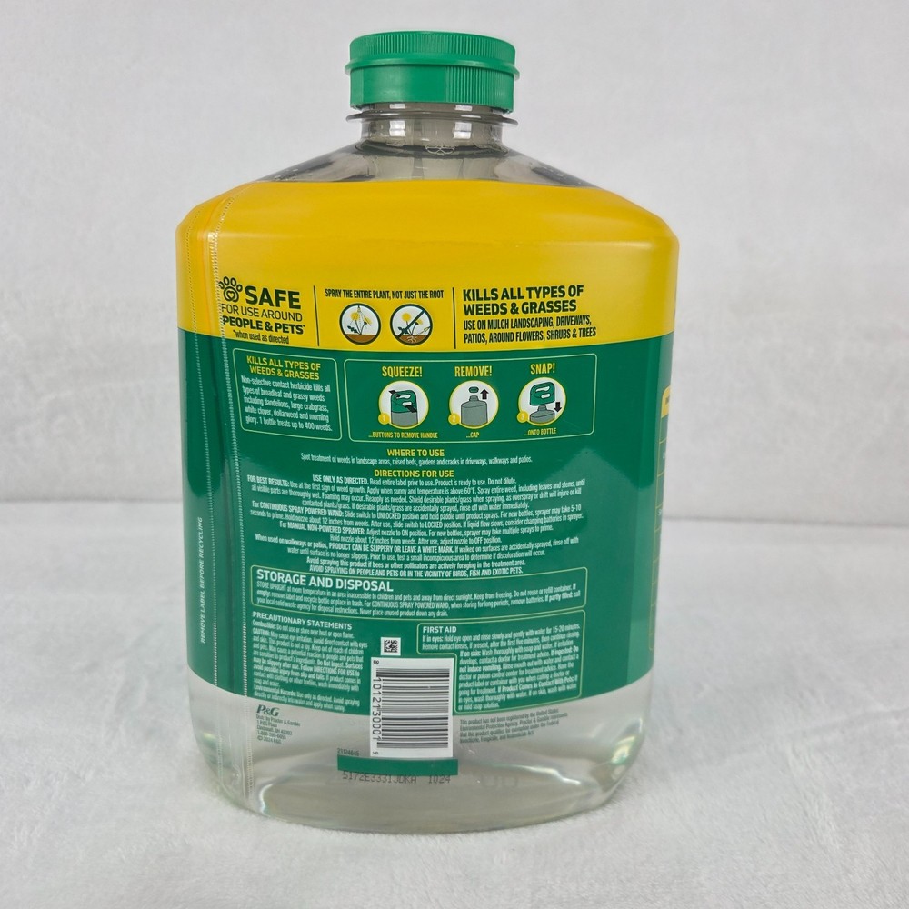 Spruce Weed & Grass Killer Refill 64 oz – Visible Results in 1 Hour