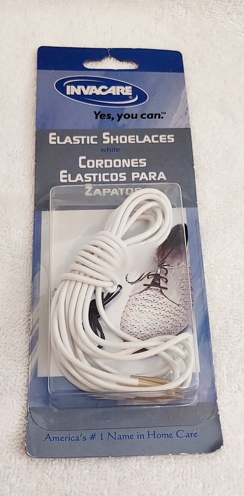 INVACARE ELASTICE SHOELACES (27" LONG)