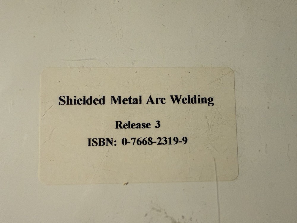 Shielded Metal Arc Welding Release 3 Video Courseware On CD ROM