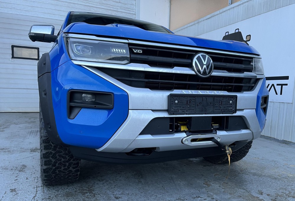 Winch Mounting Plate in Original Bumper for Vw Amarok 2023+