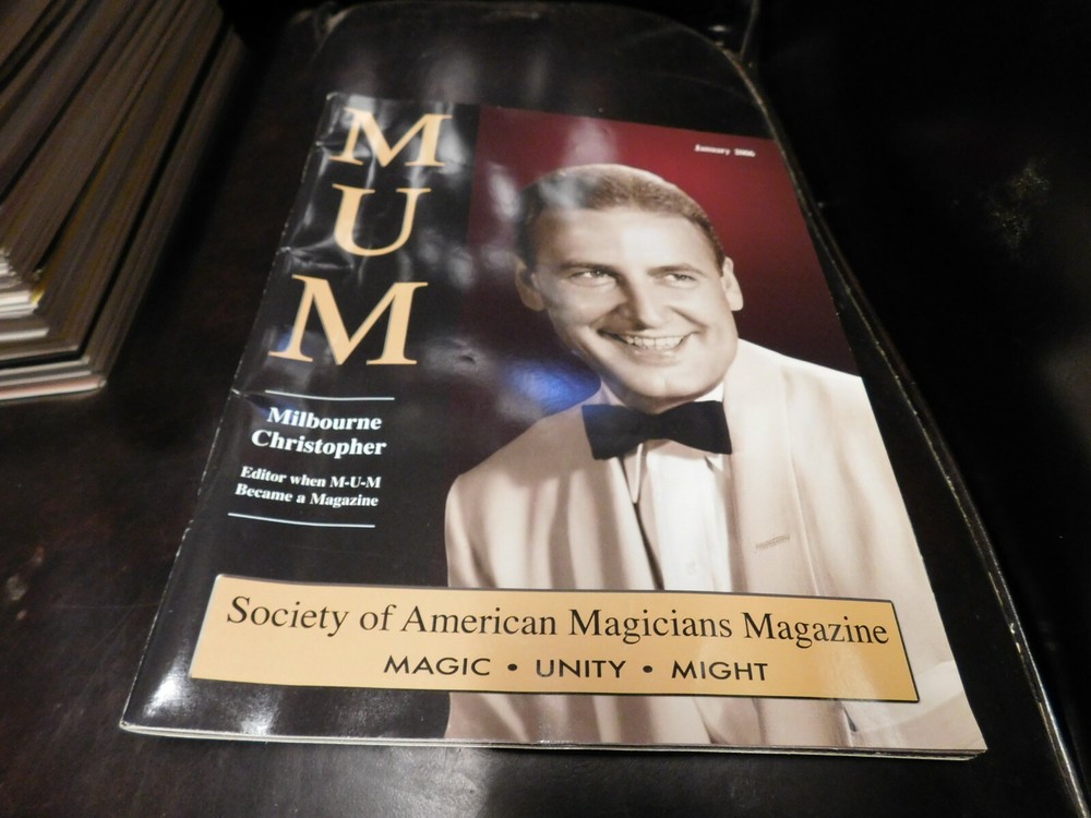 MUM Magazine Magic Unity Might 2006 January Milbourne Christopher