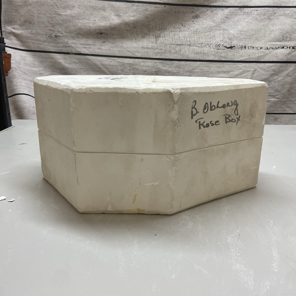 Ceramic Slip Casting Mold B Oblong Rose Box Byron